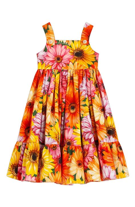 Sewing a Dolce and Gabbana Gerbera Daisy Inspired Dress 